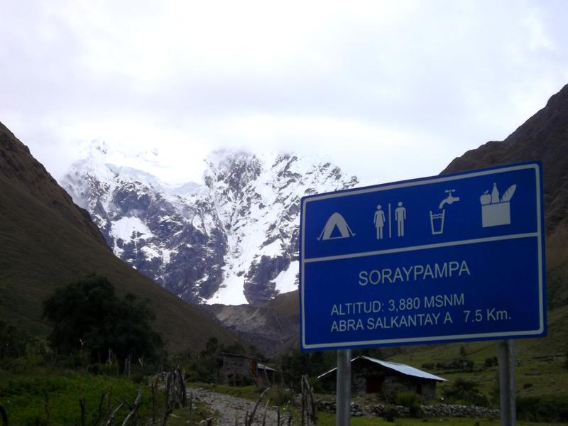 Traumhafte Landschaften während des Salkantay Trek nach Machu Picchu