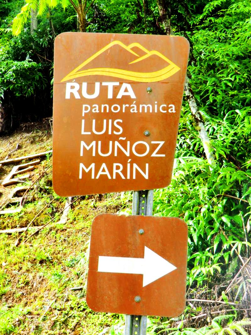 Die landschaftlich schöne Ruta Panoramica im im Zentrum von Puerto Rico