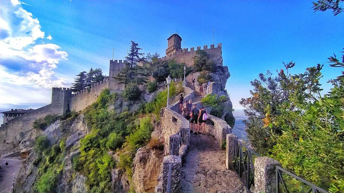 Die Altstadt von San Marino