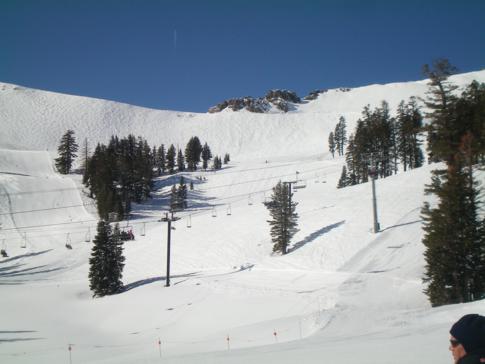 Das Skigebiet von Squaw Valley im Überblick