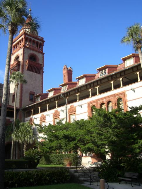 Das Flagler College und frühere Ponce de Leon Hotel