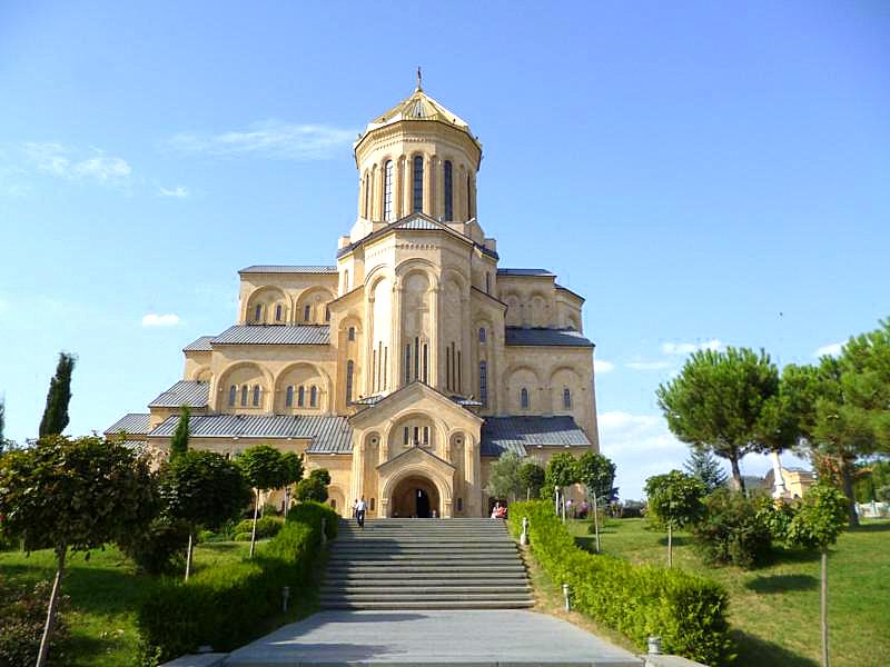 Die Sameba-Kathedrale in Tiflis
