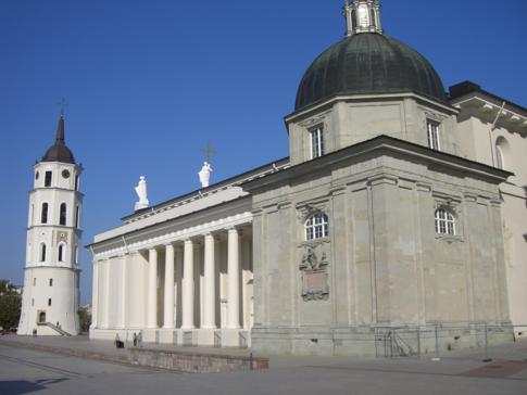 Die Kathedrale von Vilnius