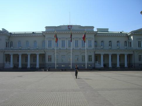 Der Präsidentenpalast von Litauen